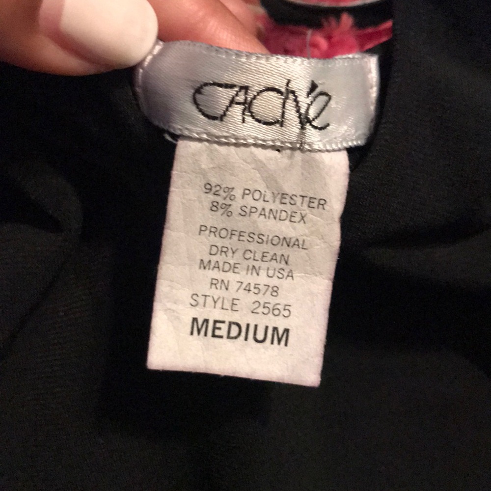 Cache women’s Black dress 👗 - Picture 5 of 7